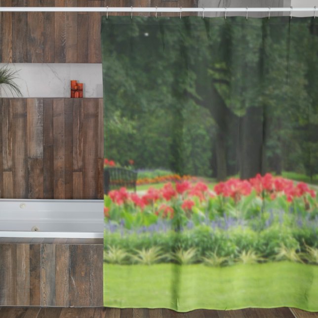 Scenic Garden Shower Curtain (Creator Uploaded)