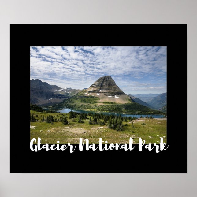 Scenic Glacier National Park Poster (Front)