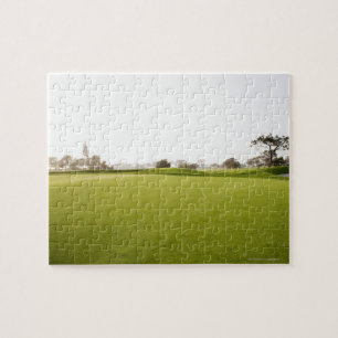 Scenic, Golf, Golf Course, Grass, Landscape, Jigsaw Puzzle