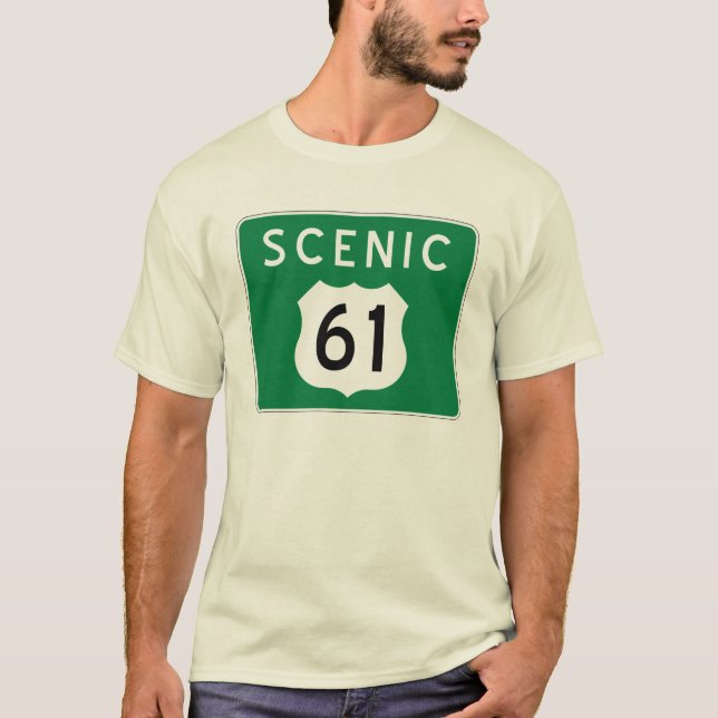 Scenic Highway 61 t-shirt (Front)