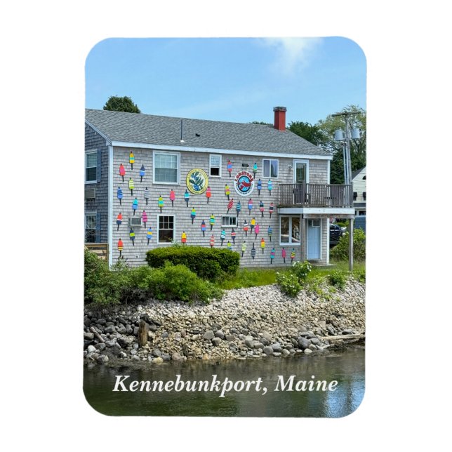 Scenic Kennebunkport Maine Magnet (Vertical)