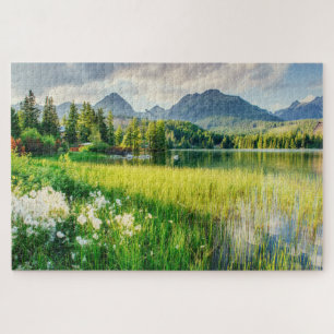 Scenic Lake High Tatras National Park Nature Jigsaw Puzzle