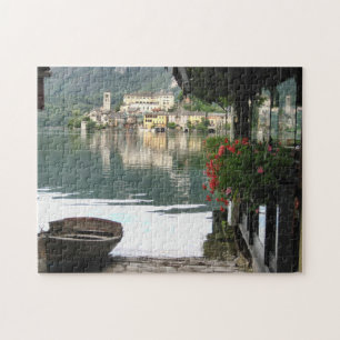 Scenic Lake Orta, Italy Jigsaw Puzzle