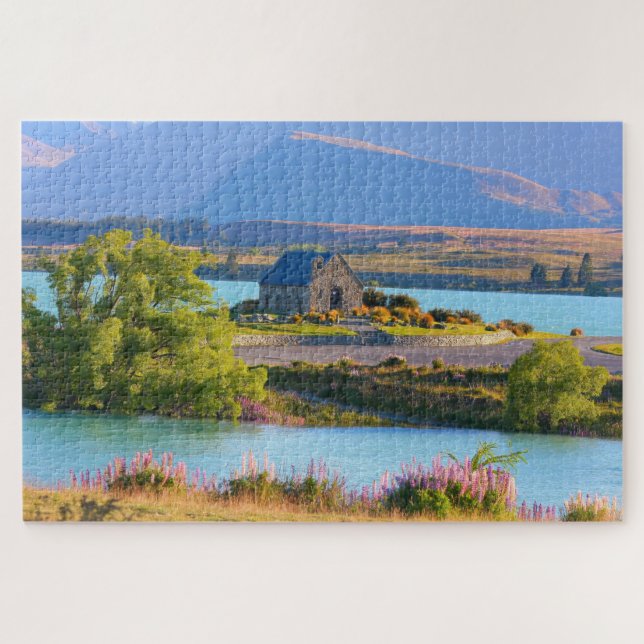 Scenic Lake Tekapo Jigsaw Puzzle (Horizontal)