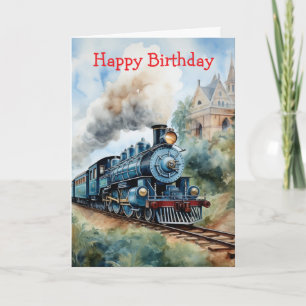 Scenic Landscape a Victorian Train Card