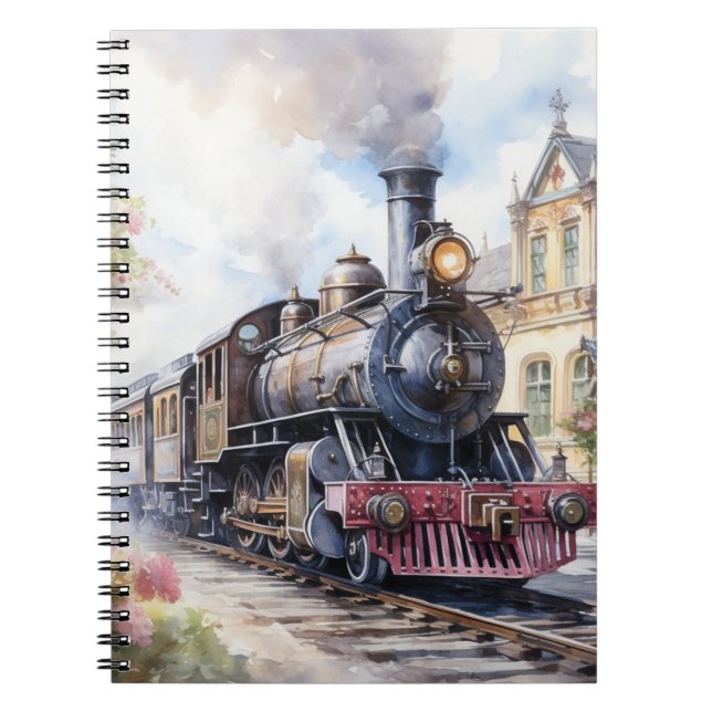 Scenic Landscape a Victorian Train Notebook (Front)