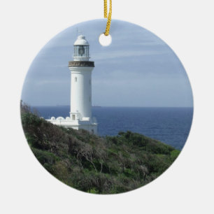 Scenic Lighthouse Ceramic Tree Decoration