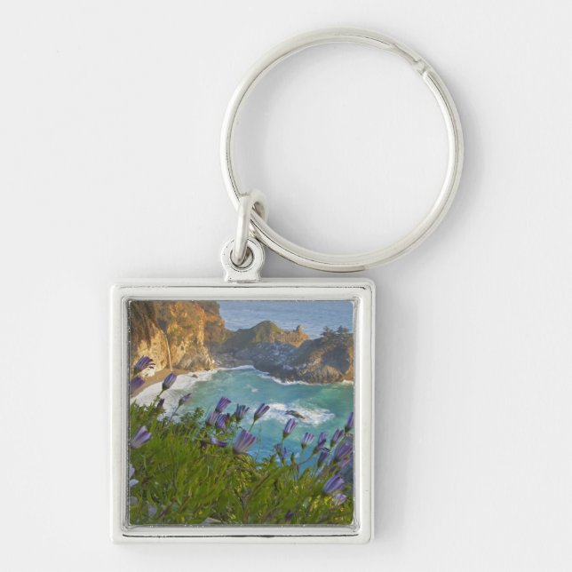 Scenic McWay Falls tumbles into the beach and Key Ring (Front)