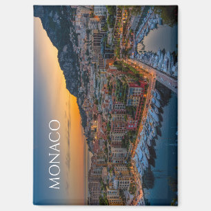 Scenic Monaco Souvenir Fridge Magnet Memento