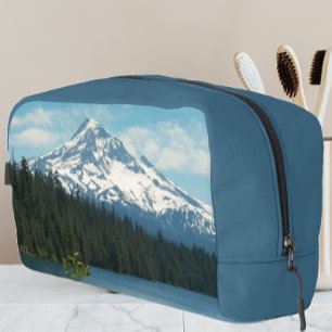 Scenic Mount Hood and Lake Landscape Dopp Kit