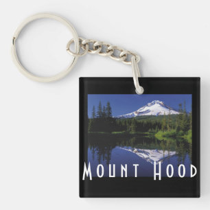 Scenic Mount Hood Key Ring
