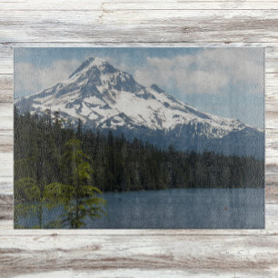 Scenic Mount Hood Landscape Cutting Board