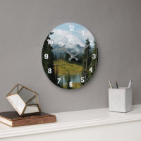 Scenic Mount Rainier Landscape