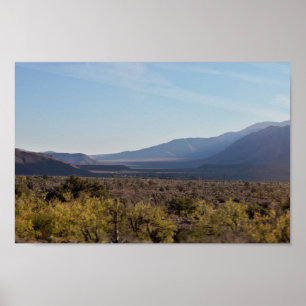 Scenic Mountain Desert Poster