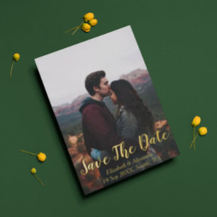Scenic Mountain Save The Date Card