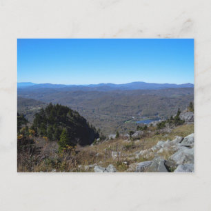 Scenic Mountain Valley View Vacation Travel Postcard