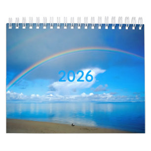 Scenic nature calendar