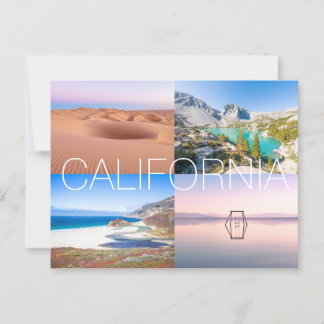 Scenic Nature Landscape California Postcard