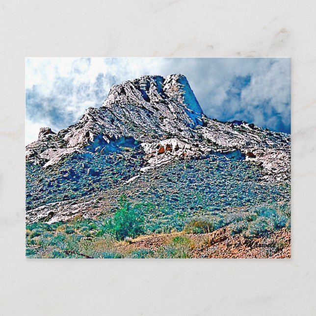 Scenic Nature Postcard Valley of Fire State Park (Front)