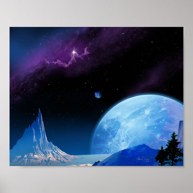 Scenic Nebula (10 x 8) Poster (Front)