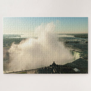 Scenic Niagara falls view at dawn, Canada Jigsaw Puzzle