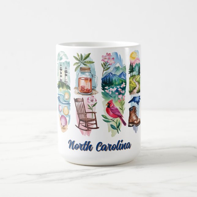 Scenic North Carolina  Coffee Mug (Center)