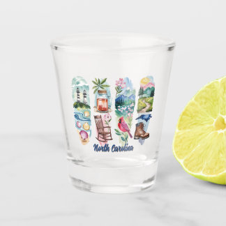 Scenic North Carolina Shot Glass