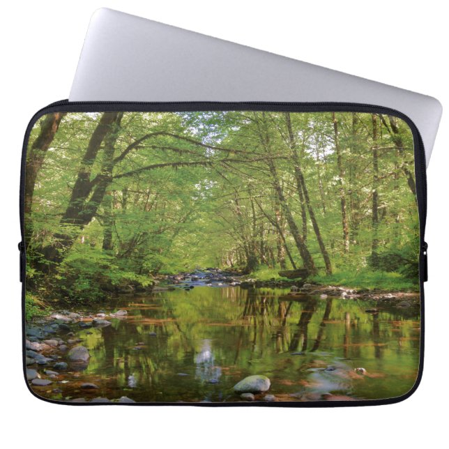 Scenic of Wilson River Laptop Sleeve (Front)