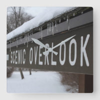 Scenic Overlook Sign