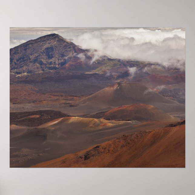 Scenic overview of mountain poster (Front)