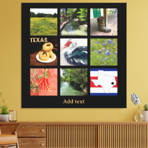 Scenic Photos of Texas Canvas Print