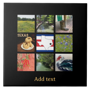 Scenic Photos of Texas  Tile