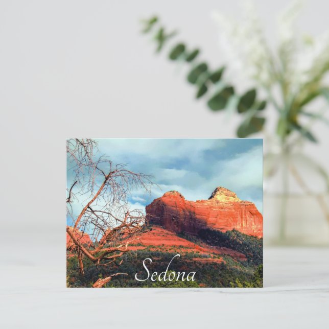 Scenic Red Rocks of Sedona Postcard (Standing Front)