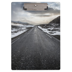 Scenic Road Norway Clipboard
