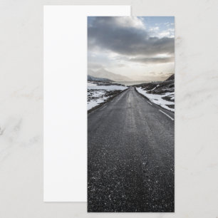 Scenic Road Norway Landscape Photo Card