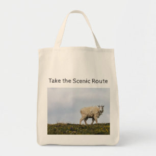 Scenic Route Goat Tote Bag