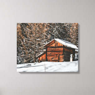 Scenic Rural Photography Farmhouse USA Countryside Canvas Print