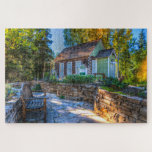 Scenic Rustic Cottage Garden Bench Woodlands Jigsaw Puzzle<br><div class="desc">This stunning jigsaw puzzles features a rustic cottage with garden bench surrounded by woodland #adventure #scenic #travel #vacation #outdoors #woodlands #vail #colorado #unitedstates #jigsaw #puzzle #jigsawpuzzle #gifts #fun #stockingstuffers #games #landscape #nature</div>