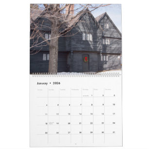 Scenic Salem Massachusetts Calendar