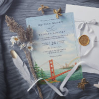 Scenic San Francisco Destination Elegant Wedding