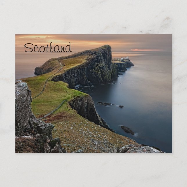 Scenic Scotland Seascape Postcard (Front)