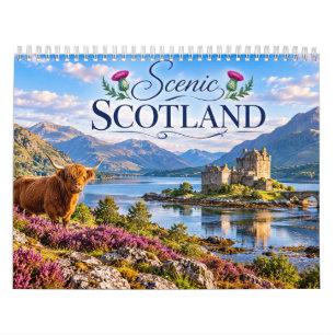 Scenic Scotland Travel Calendar