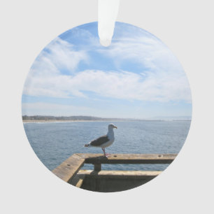 Scenic Seagull Acrylic Ornaments
