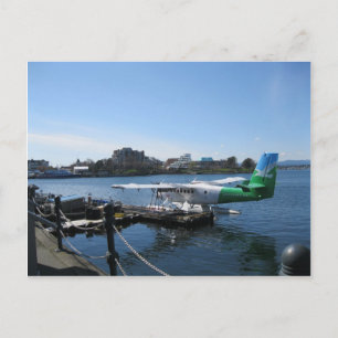 Scenic Seaplane in Victoria Postcard