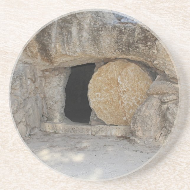 Scenic Series---Jesus Tomb Coaster (Front)