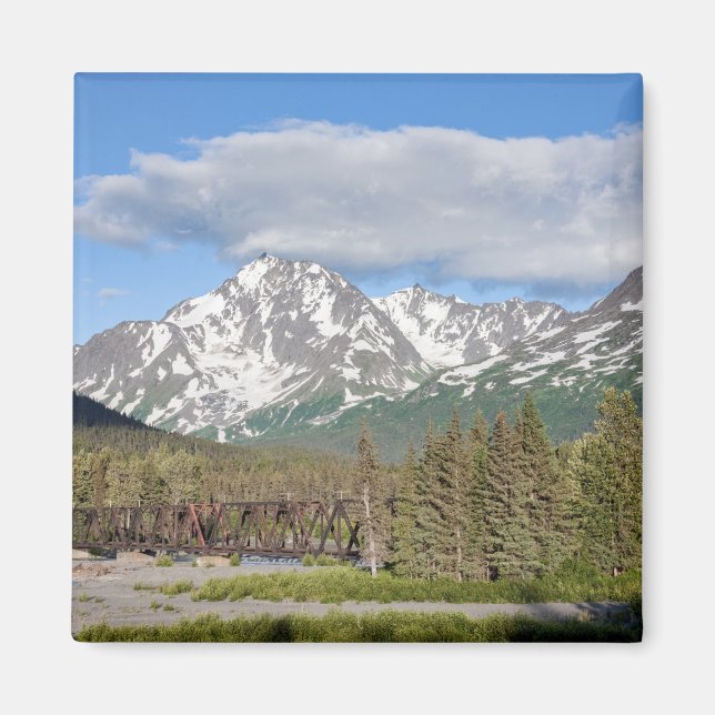 Scenic Seward Highway Chugach National Forest Magnet (Front)