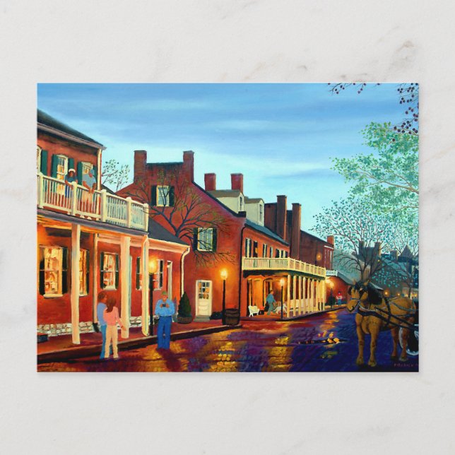 Scenic St. Charles Historic District II Postcard (Front)