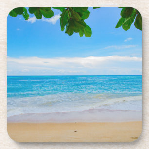 Scenic Tropical Beach Sun Sand and Surf Coaster