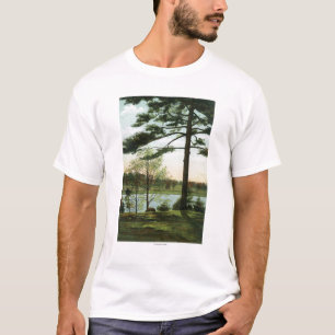 Scenic View at Chestnut Hill Reservoir T-Shirt