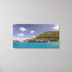 Scenic view of Bitter End Yacht Club Virgin Canvas Print